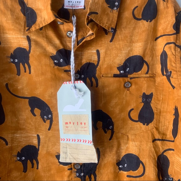 Morley Ben Kitty Button Down Shirt - Picture 2 of 7